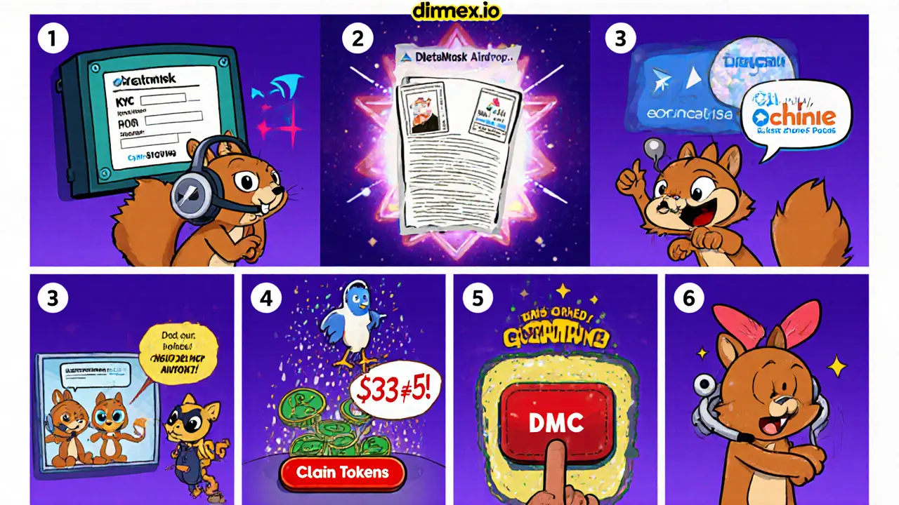 Step‑by‑Step Guide to Claim Your DMC Tokens