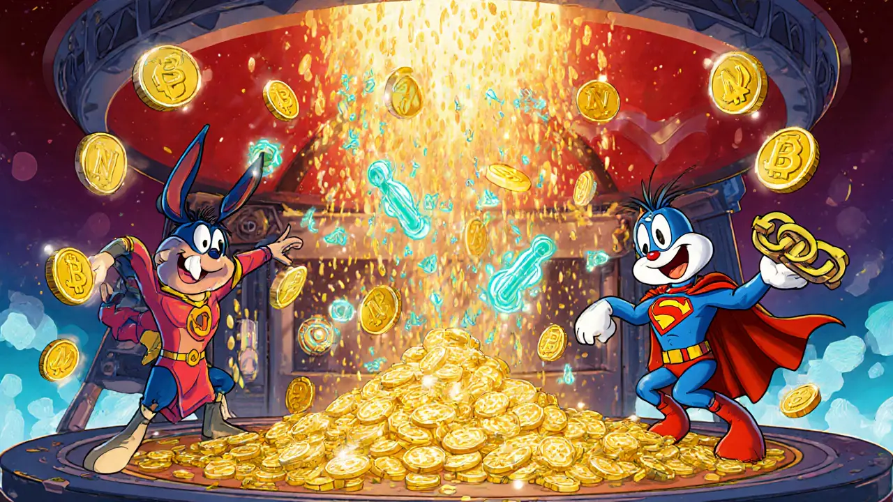 Reward structure and distribution mechanics