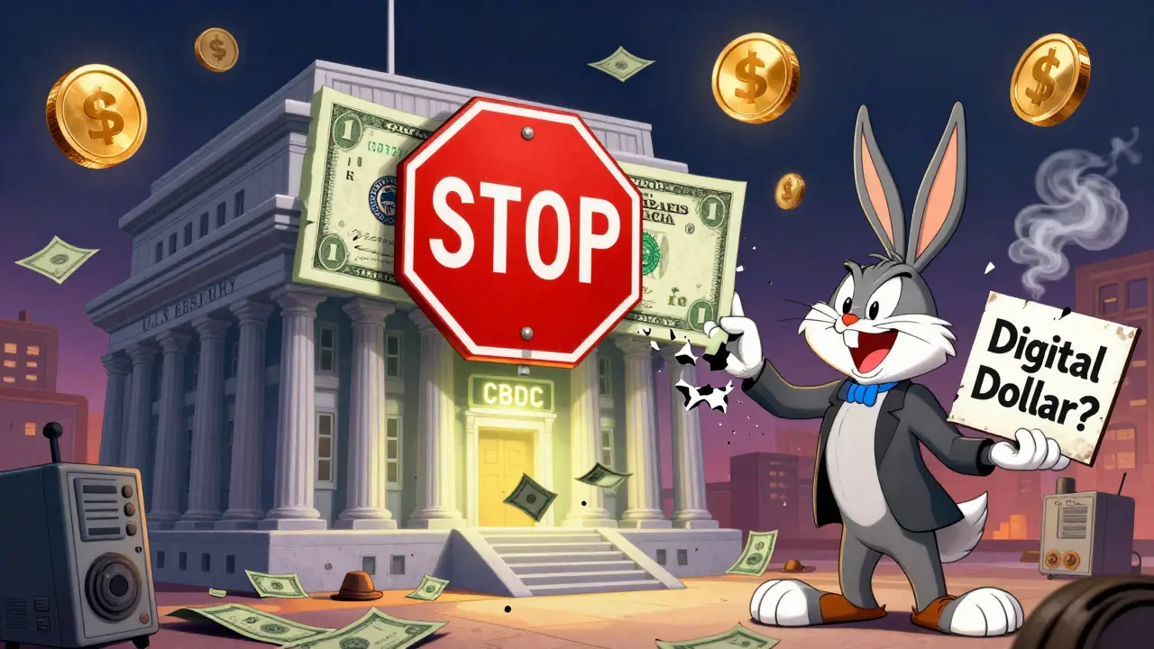 US CBDC Development Halt: Why There Won't Be a Digital Dollar