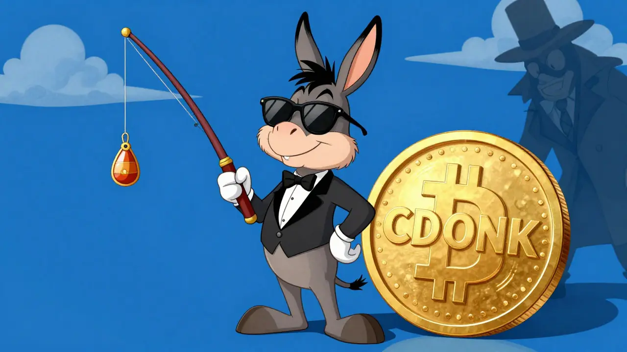 CDONK Airdrop Scam Alert: Why the Club Donkey X CoinMarketCap Drop Is Fake