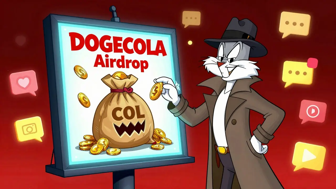 DOGECOLA (COL) Airdrop: Is the Colana Giveaway Real or a Scam?