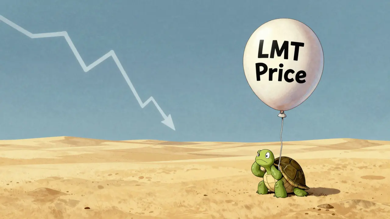 Lonely turtle on a deflated price balloon in an empty desert, symbolizing low liquidity