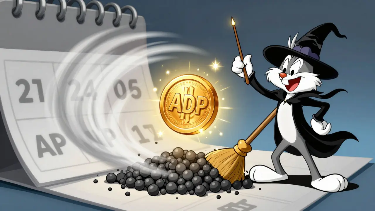 Magical conversion of grey AP points into shiny golden ADP coins.