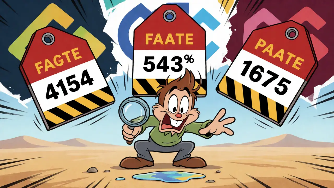 Panicked trader examining low liquidity and price discrepancies
